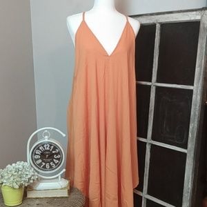 NWT Asos orang swim cover up sz 10